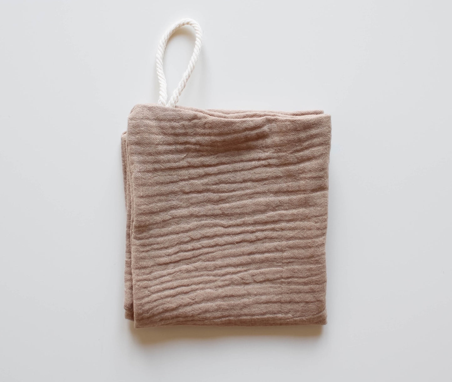 Waschlappen - Musselin "Baby & me" (Beige)