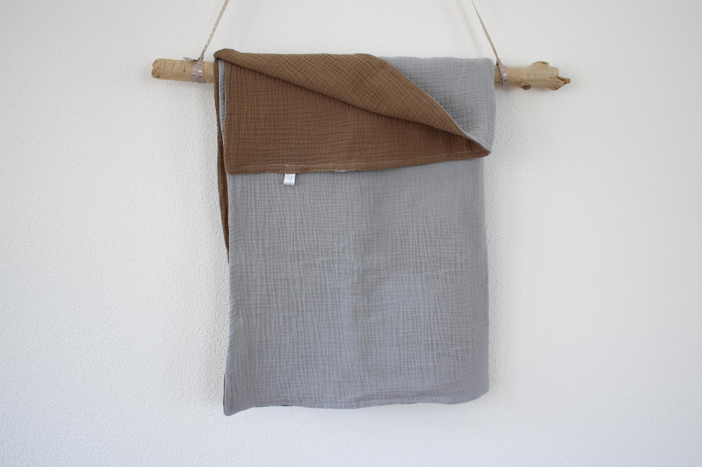 Musselindecke (Taupe/Silbergrau)