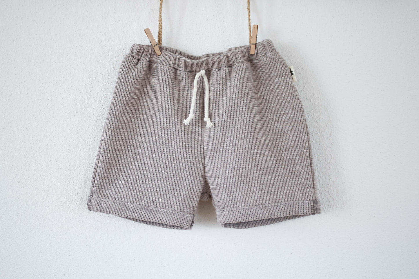 Shorts "Waffel" (Beige)