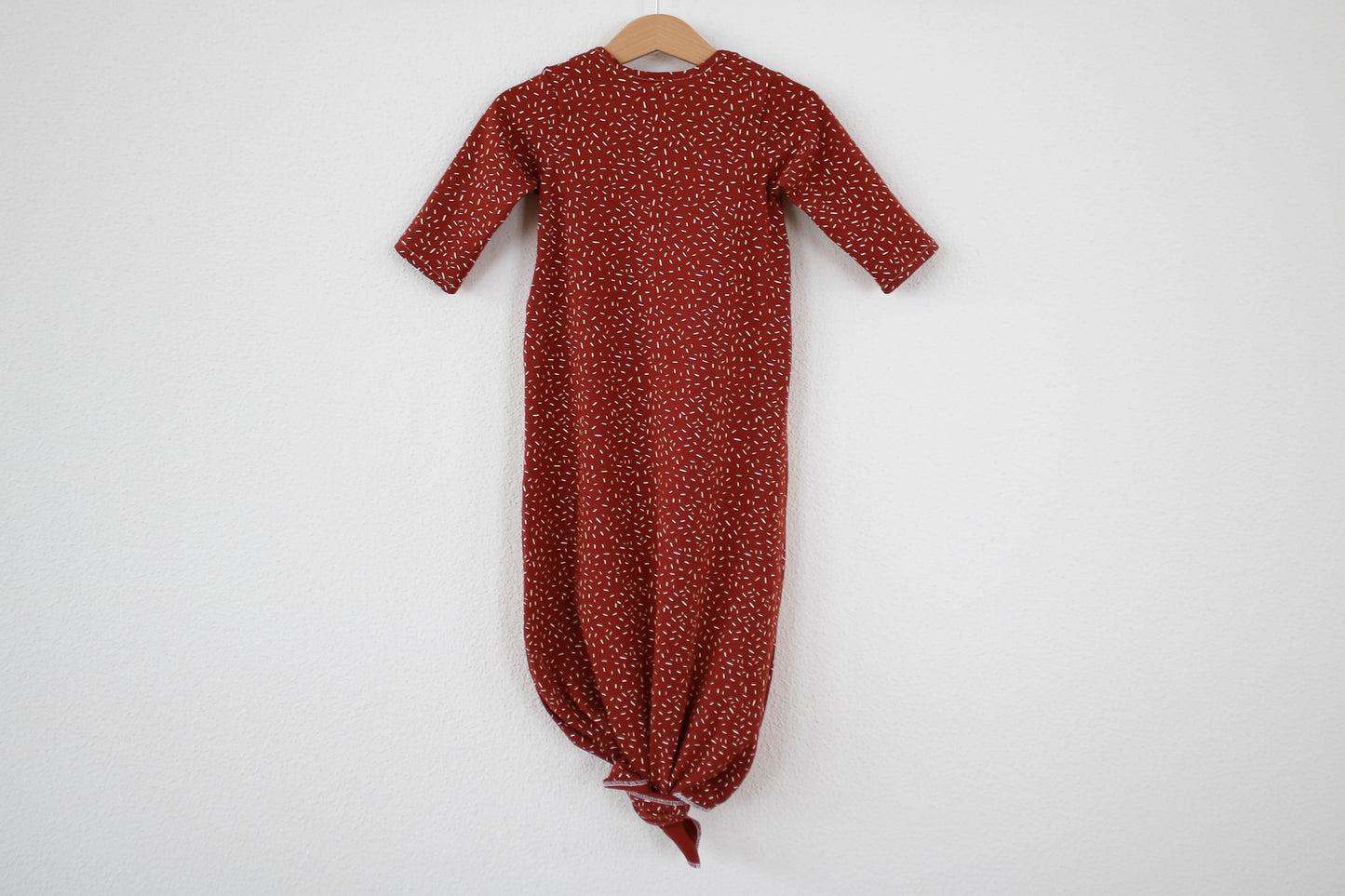 Schlafanzug "Knot" (Terracotta)