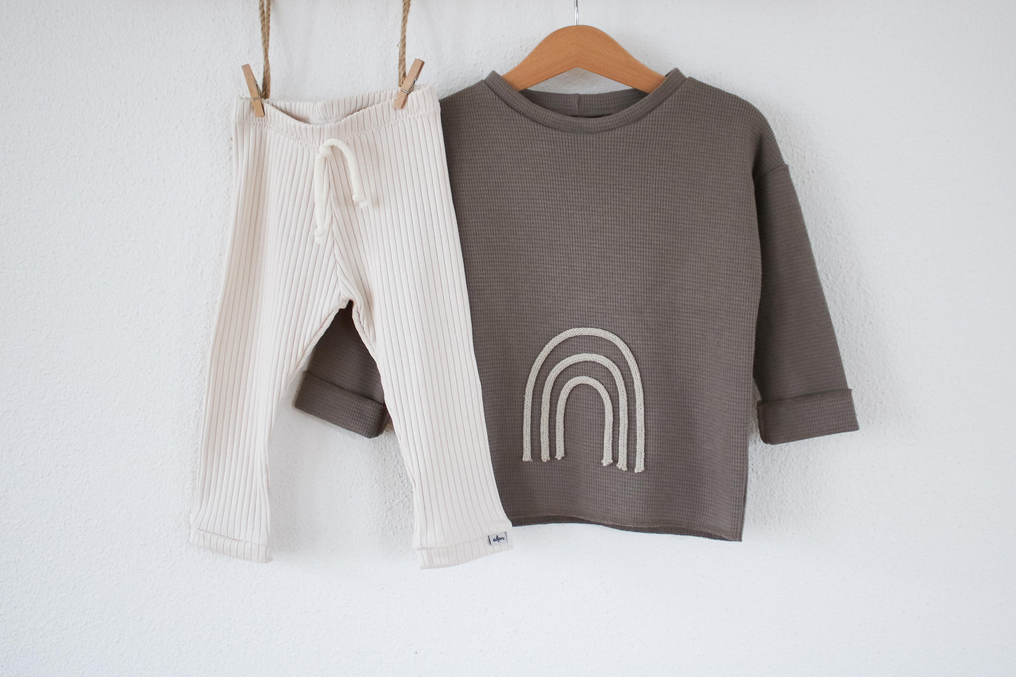 Leggings "Rib" (Nude)
