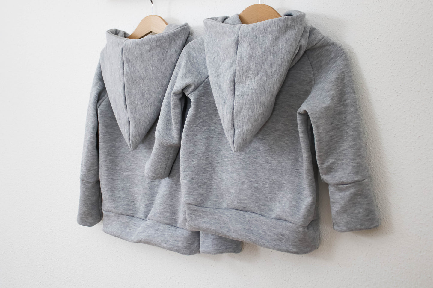 Kuschelsweat Hoodie "Dusty Grey" (Hellgrau)