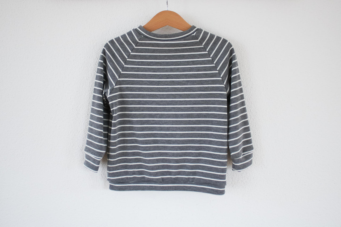 Sweater "Ripp" (Gestreift) mit Tasche