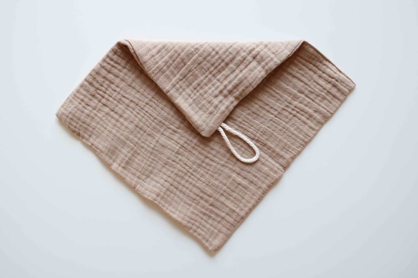 Waschlappen - Musselin "Baby & me" im 3er- Set (Grau/Oliv/Beige)