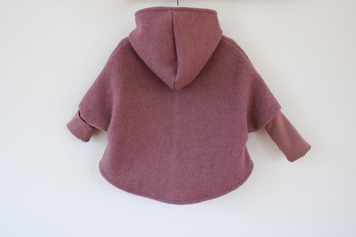 Wollwalk Cape (Altrosa)