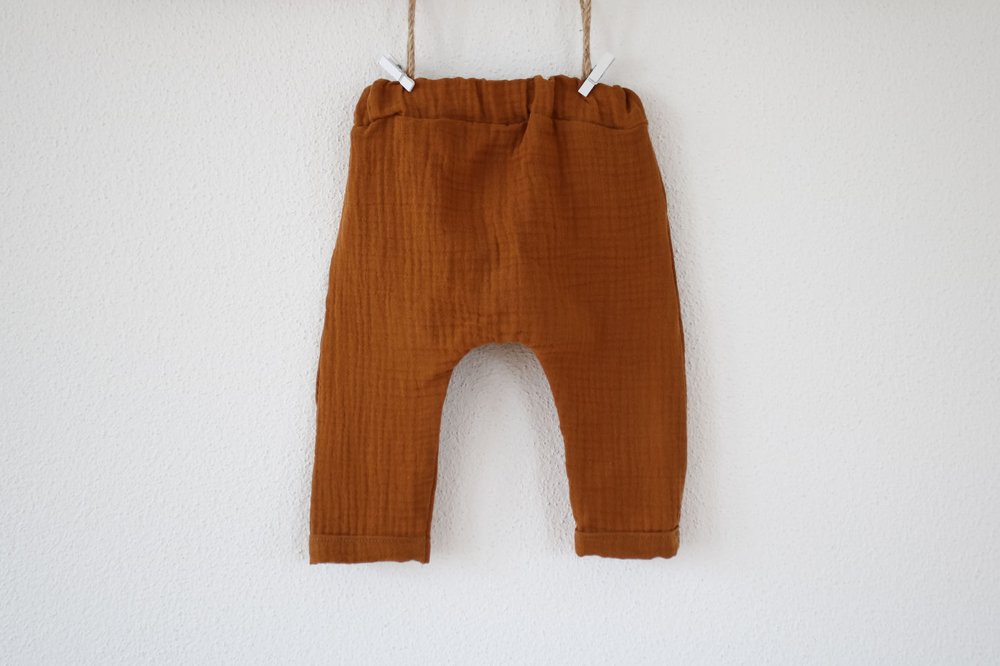 Musselin Hose (Ocker)