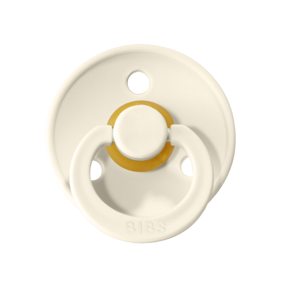 BIBS Schnuller 2 "Colour-Naturkautschuk" (Sage & Ivory) im Set