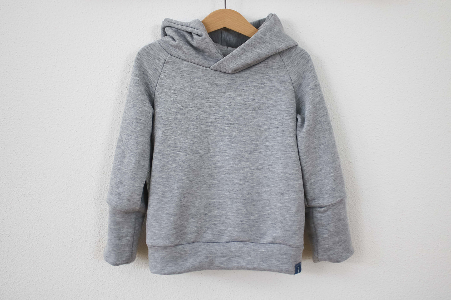 Kuschelsweat Hoodie "Dusty Grey" (Hellgrau)