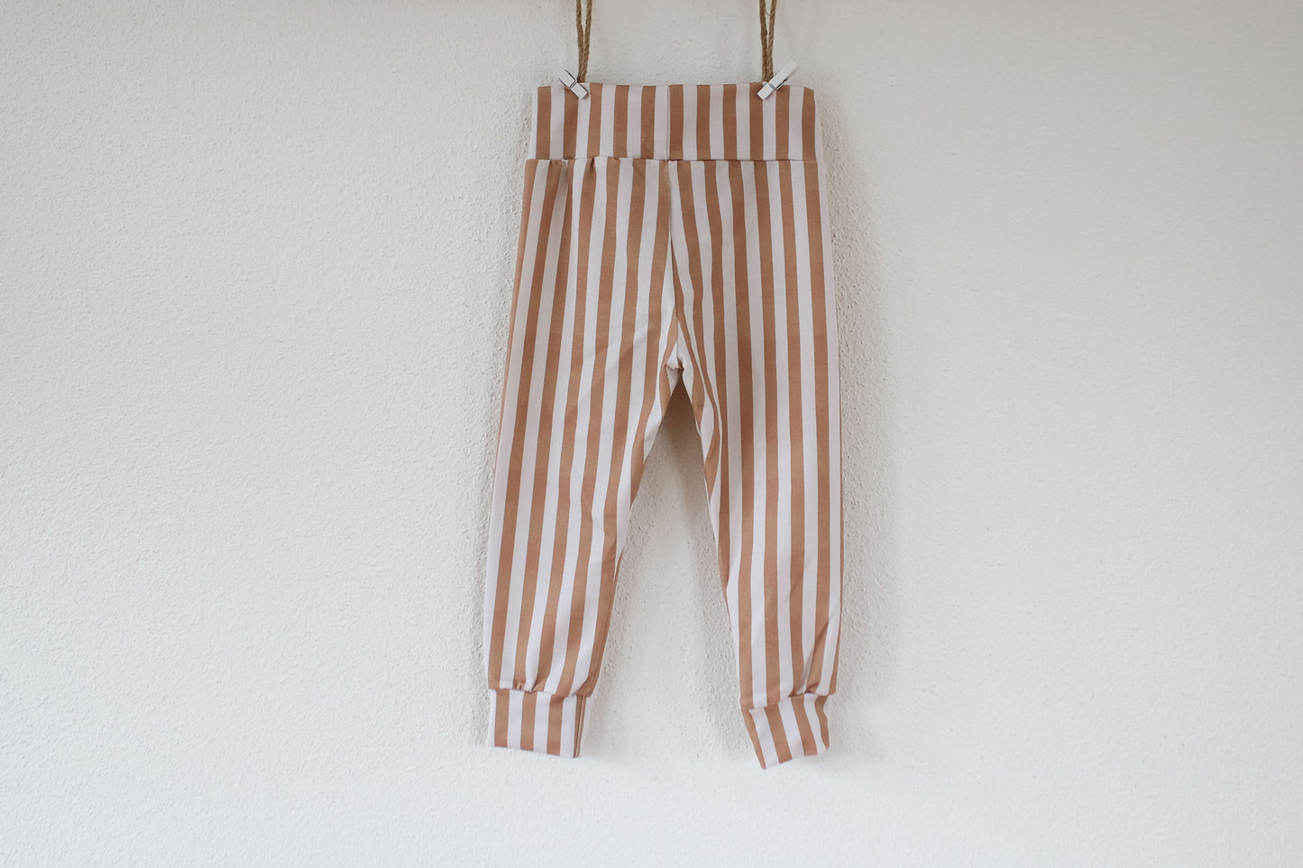 Leggings "Stripe" (Sand/Creme)