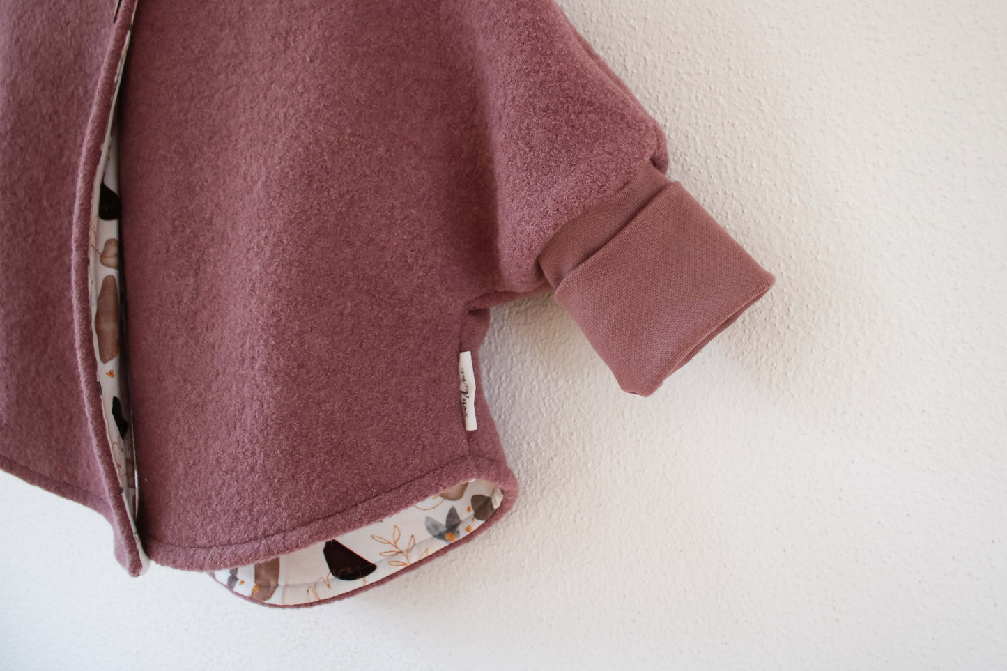 Wollwalk Cape (Altrosa)