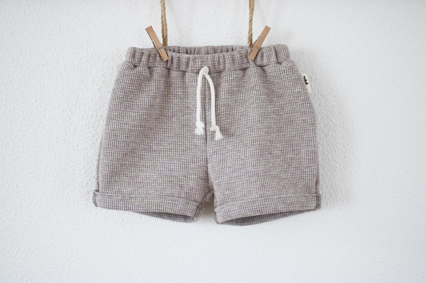 Shorts "Waffel" (Beige)