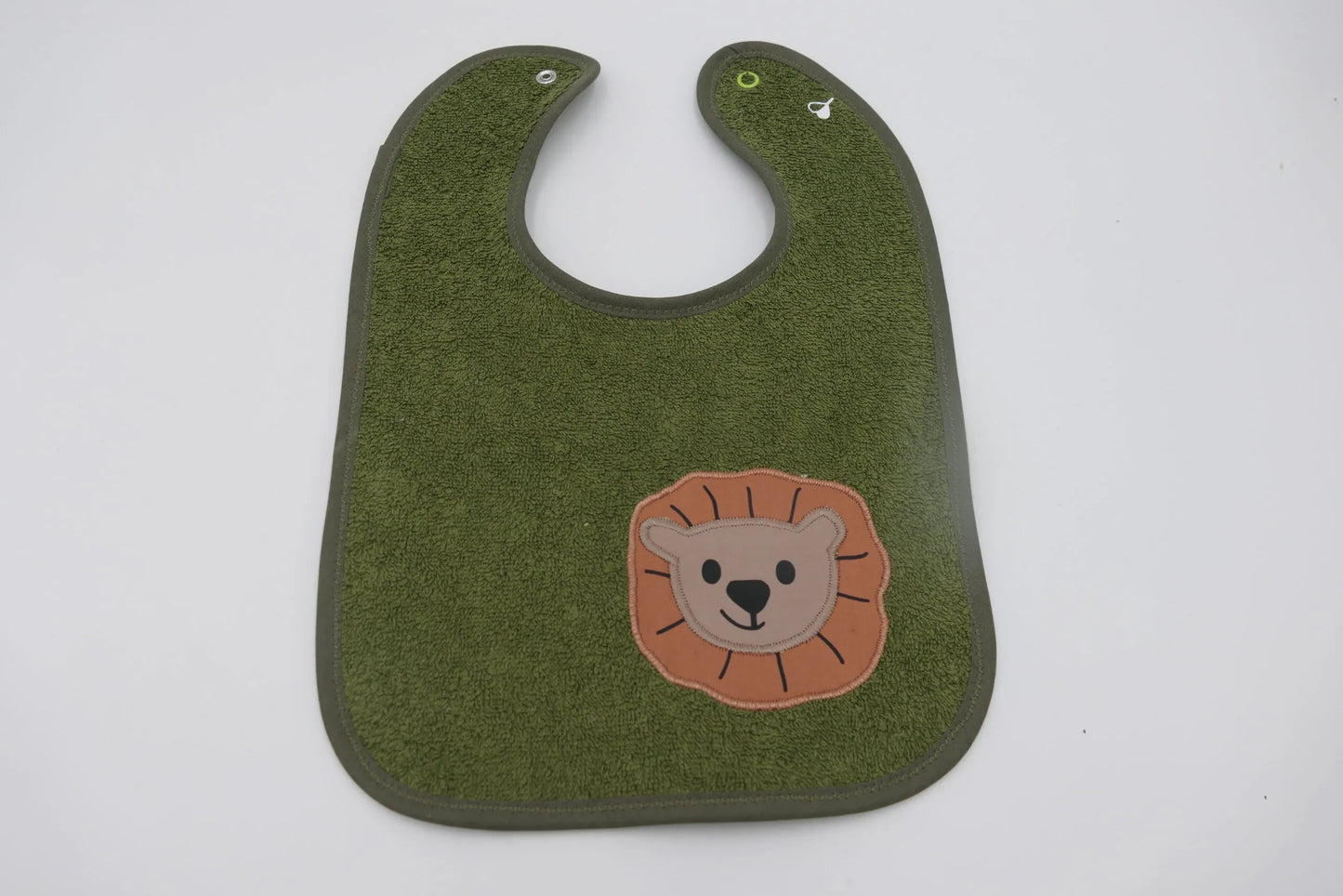 Frottee Lätzchen "Fuchs/Löwe/Zebra"