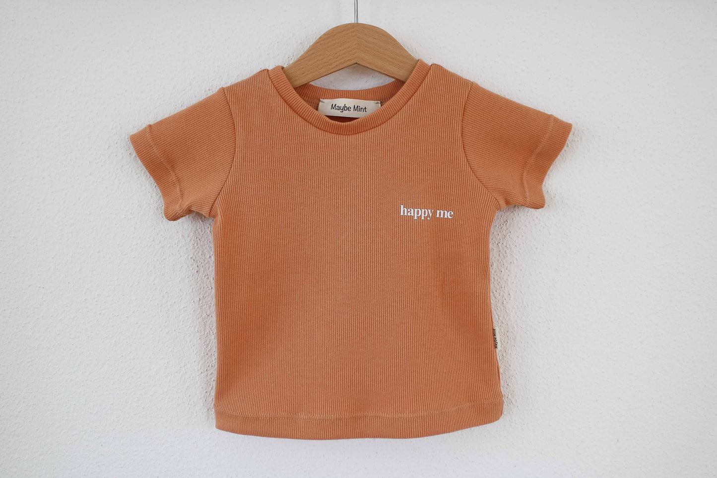 T-Shirt "Happy Me" (Rost)