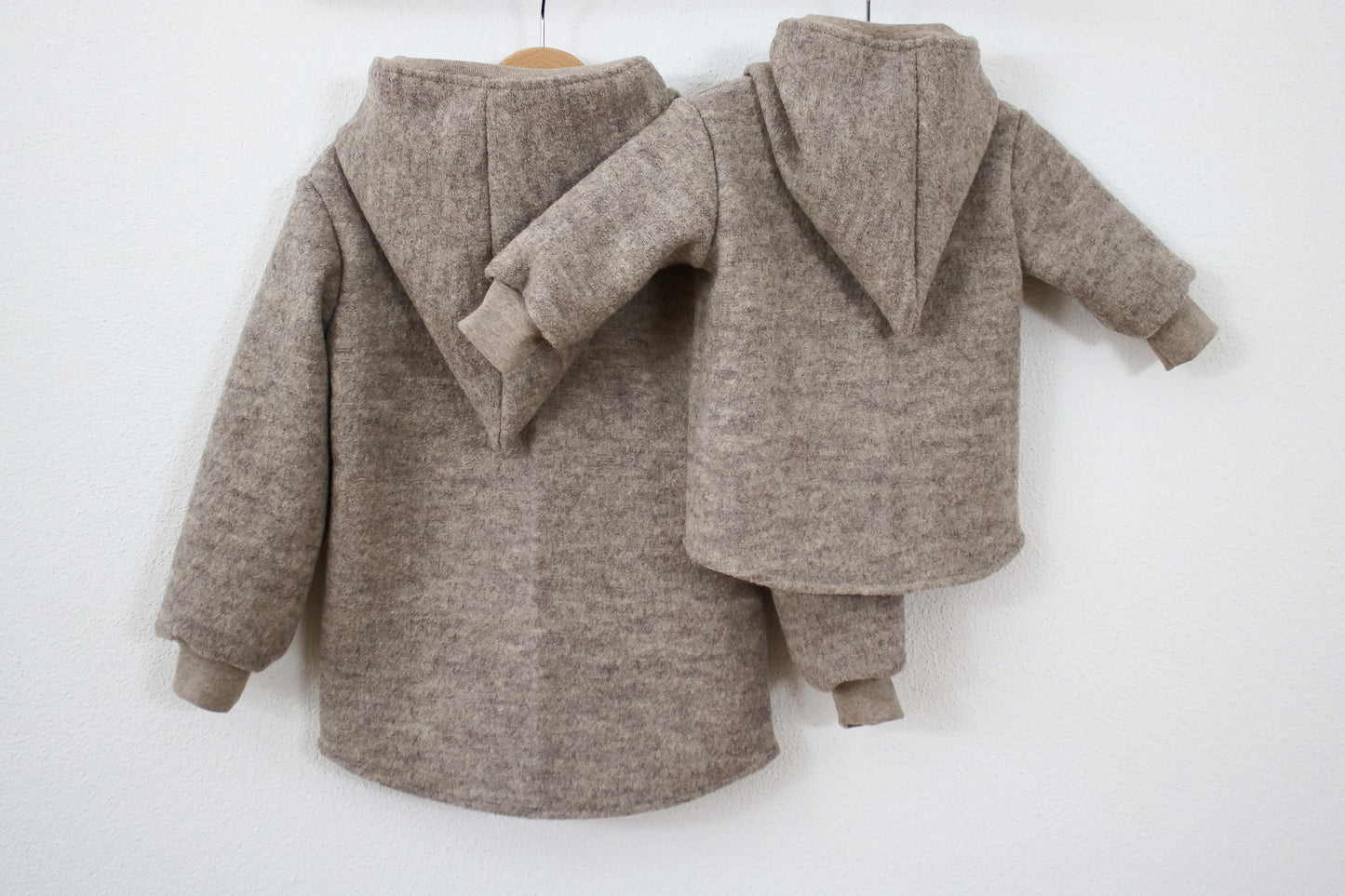 Walkjacke "Natural Orange" (Beige/Rost)