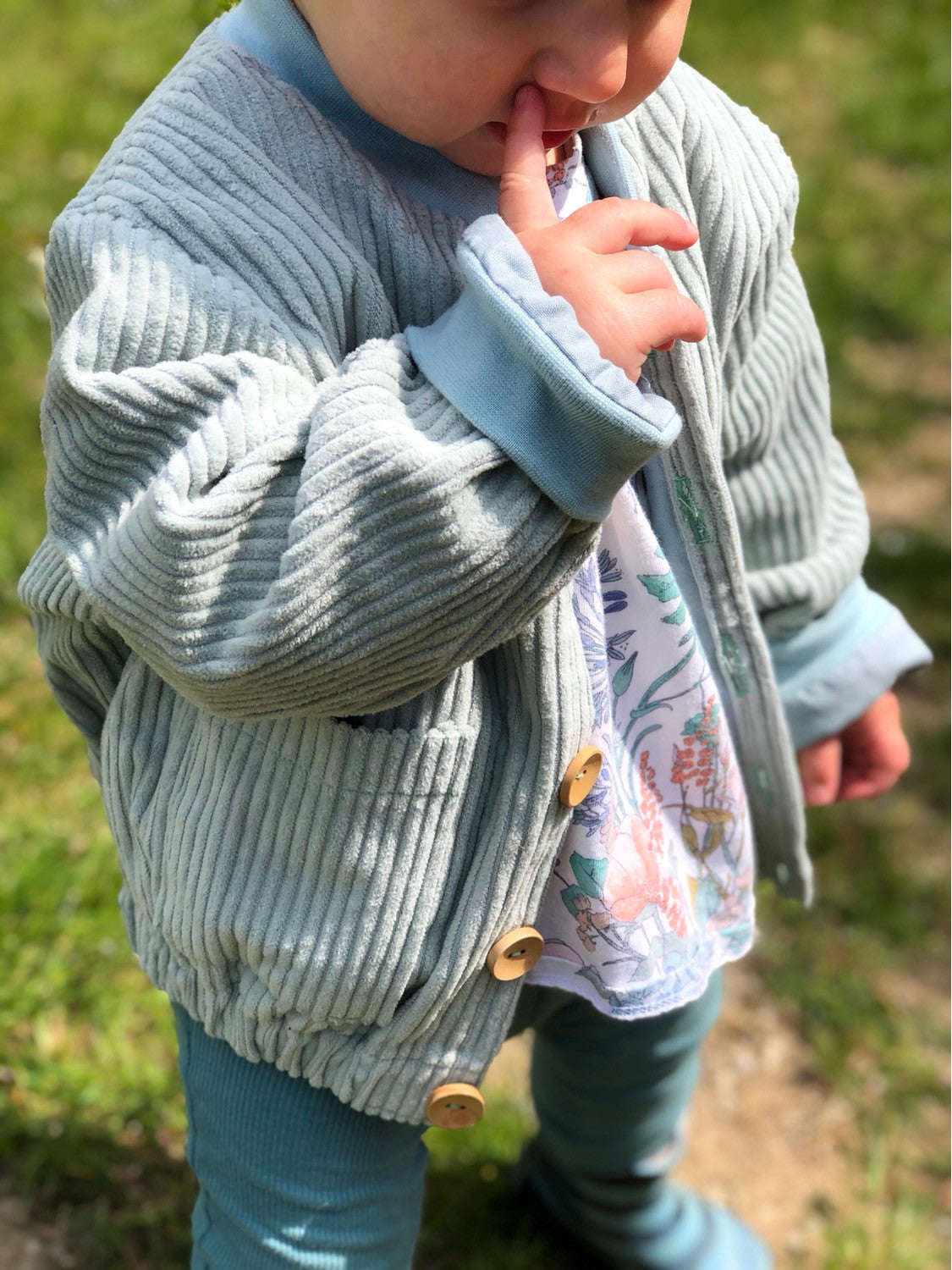 Cordjacke"Cool Gang" (Mint)