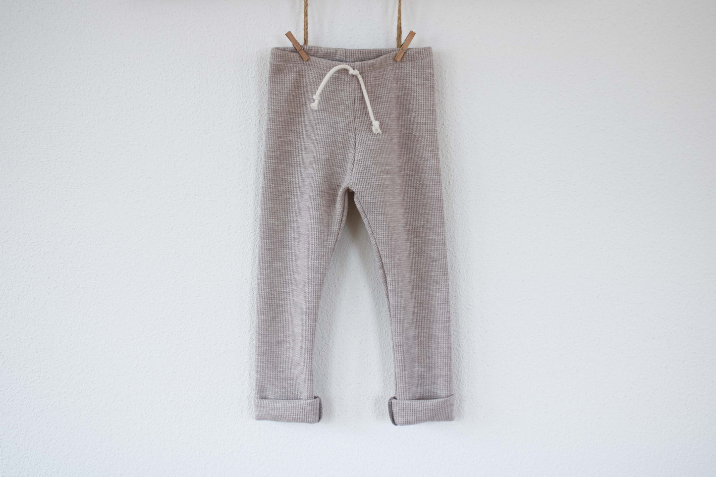 Leggings "Waffel" (Beige)