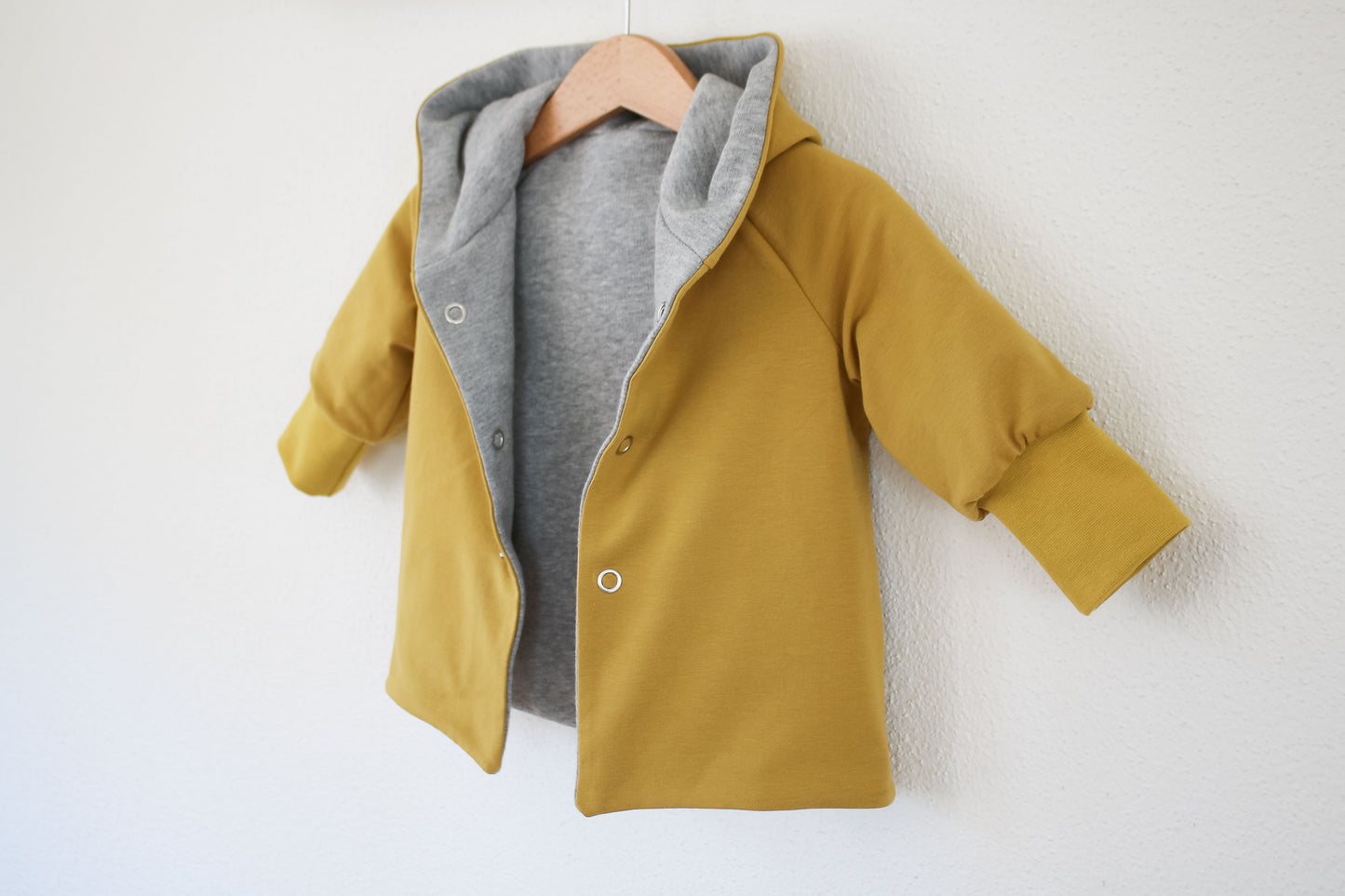 Wendejacke (Grau/Curry)