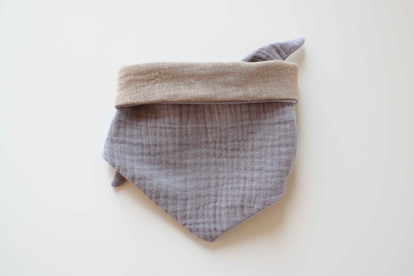 Halstuch "Musselin" (Beige/Grau)