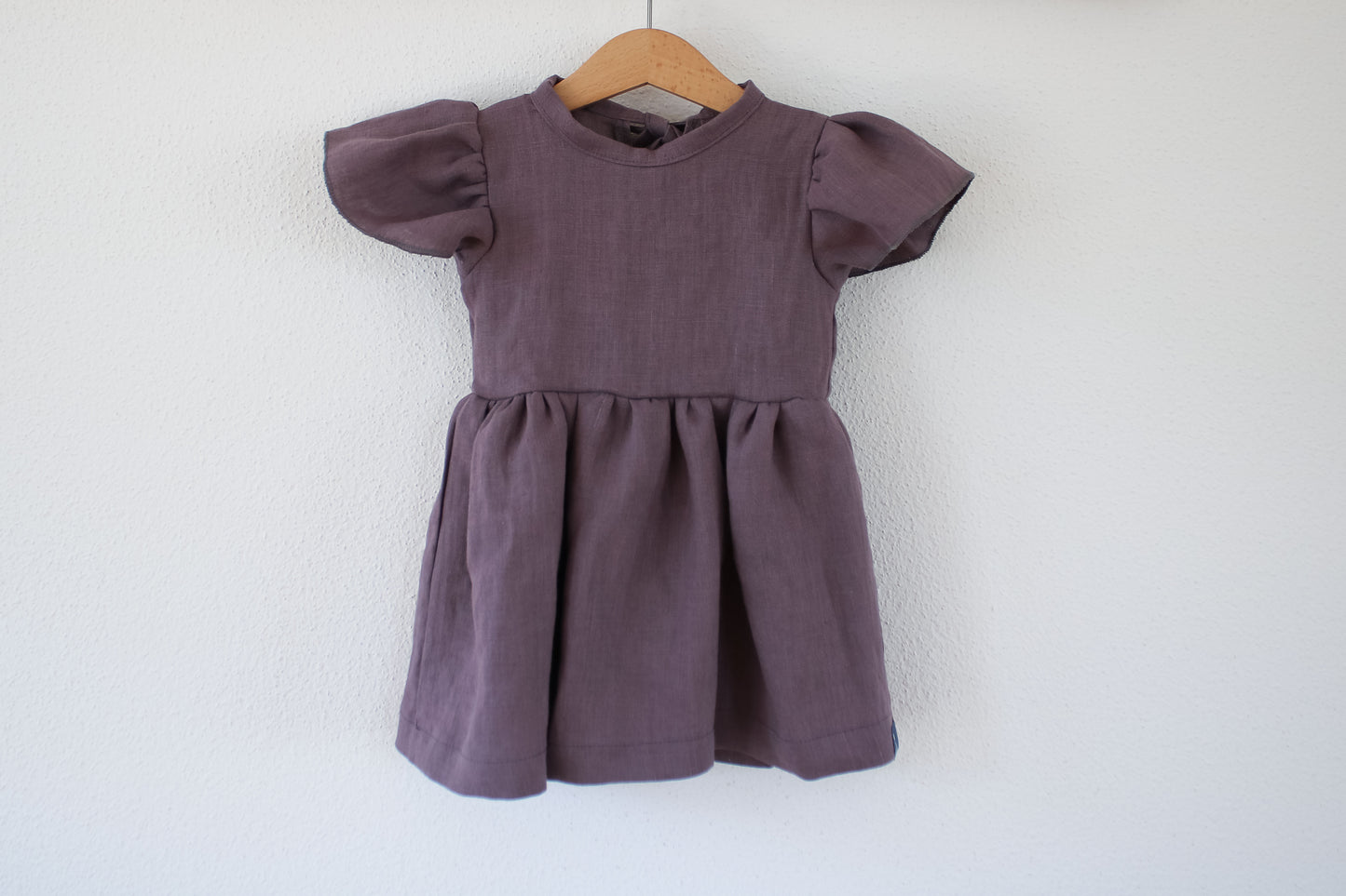 Kleid "Leinen" (Mauve)