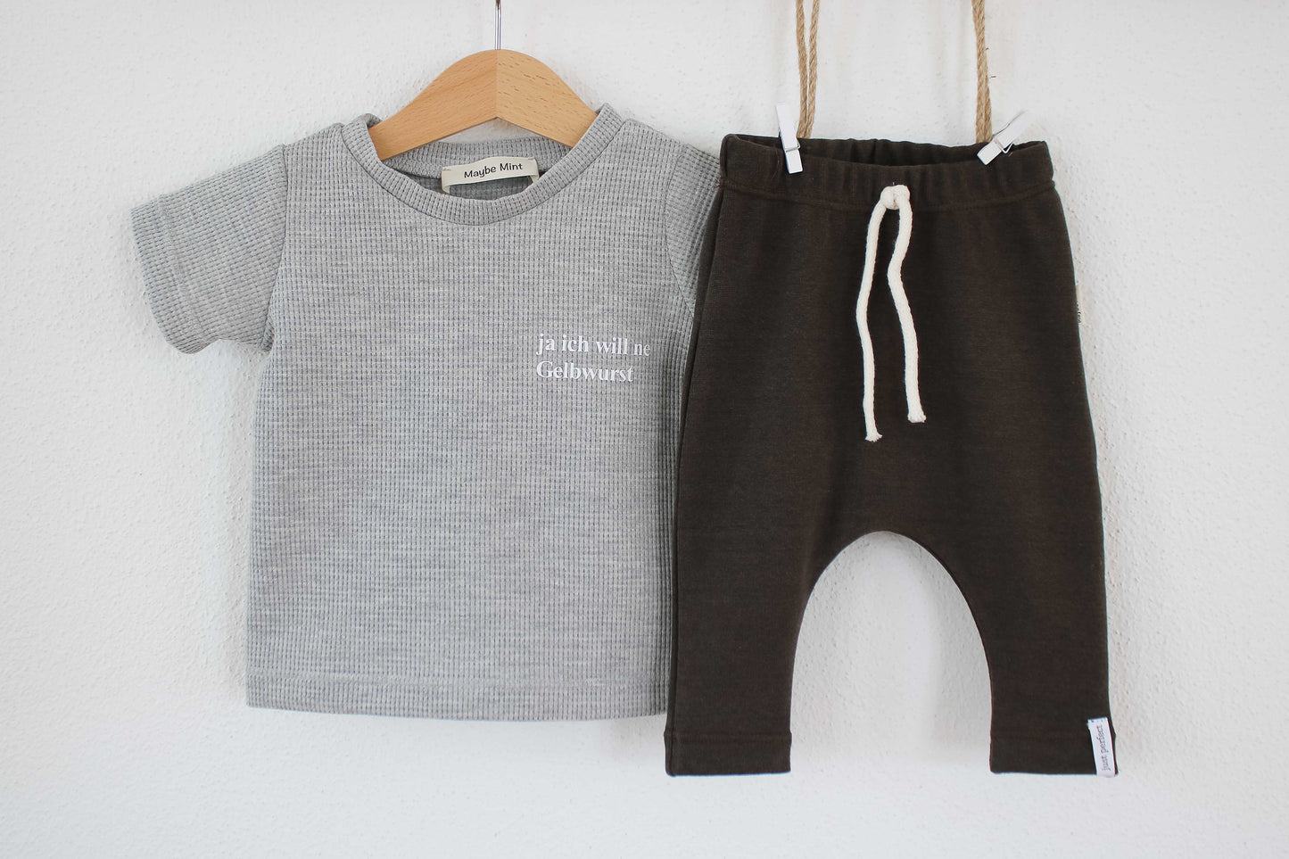 T-Shirt "Gelbwurst" (Grau)