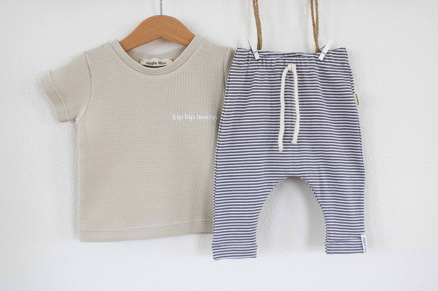 T-Shirt "Hip Hip Hooray" (Sand)