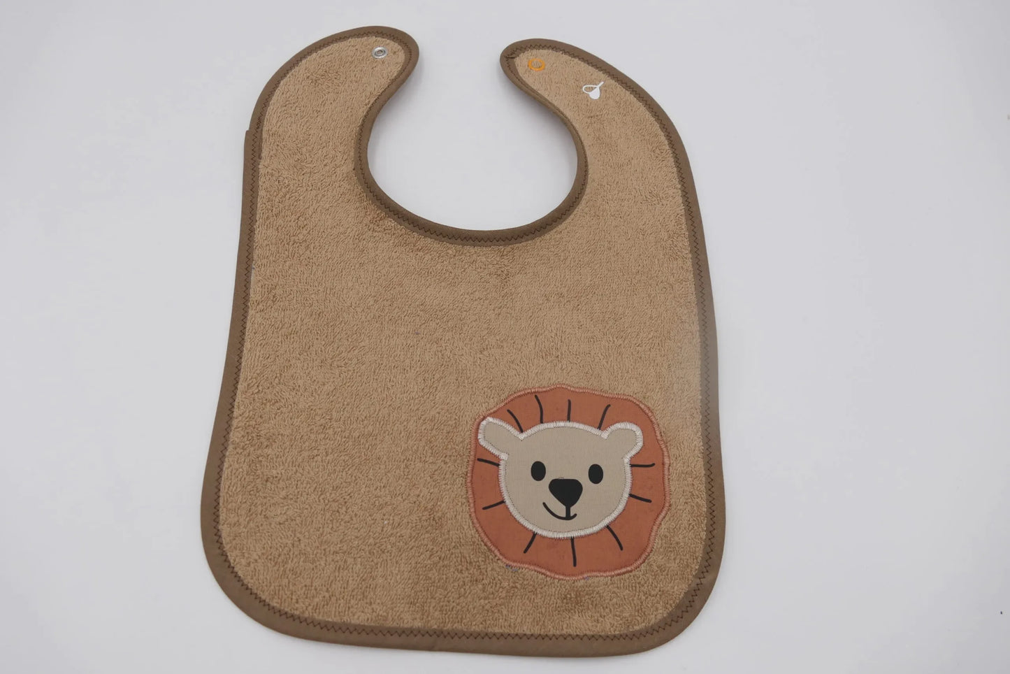 Frottee Lätzchen "Fuchs/Löwe/Zebra"