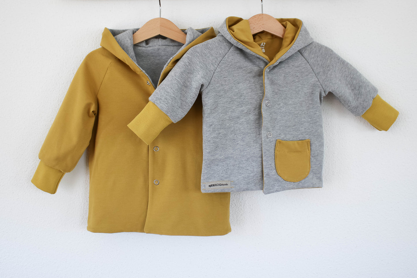 Wendejacke (Grau/Curry)