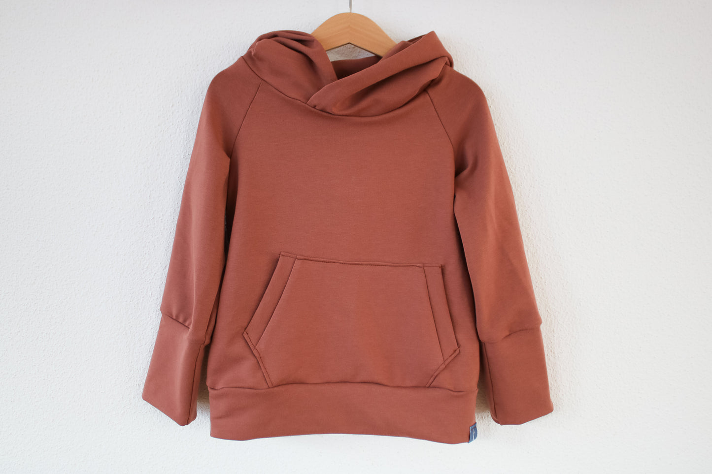 Kuschelsweat Hoodie "Dusty Brown" (Kupfer)