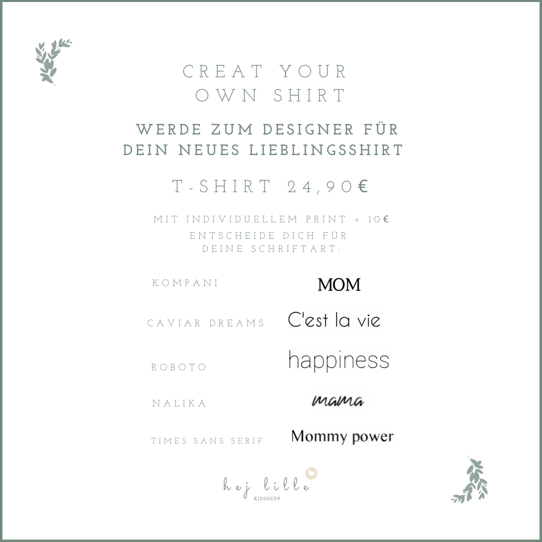 Statement T-Shirt "MOM" (Weiß/Schwarz)