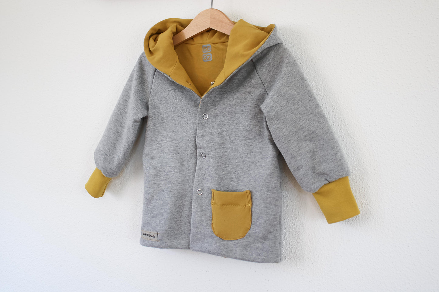 Wendejacke (Grau/Curry)