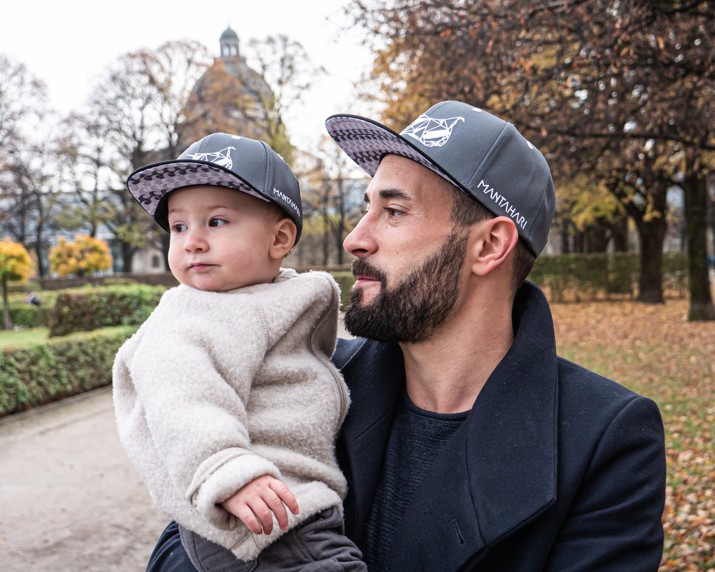 Kids Cap "Grey Reef" (Grau) von mantahari