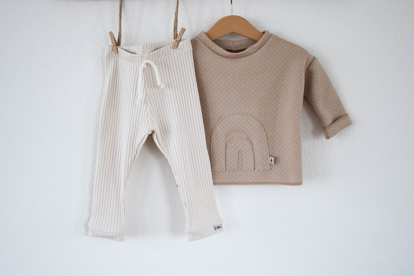Leggings "Rib" (Nude)