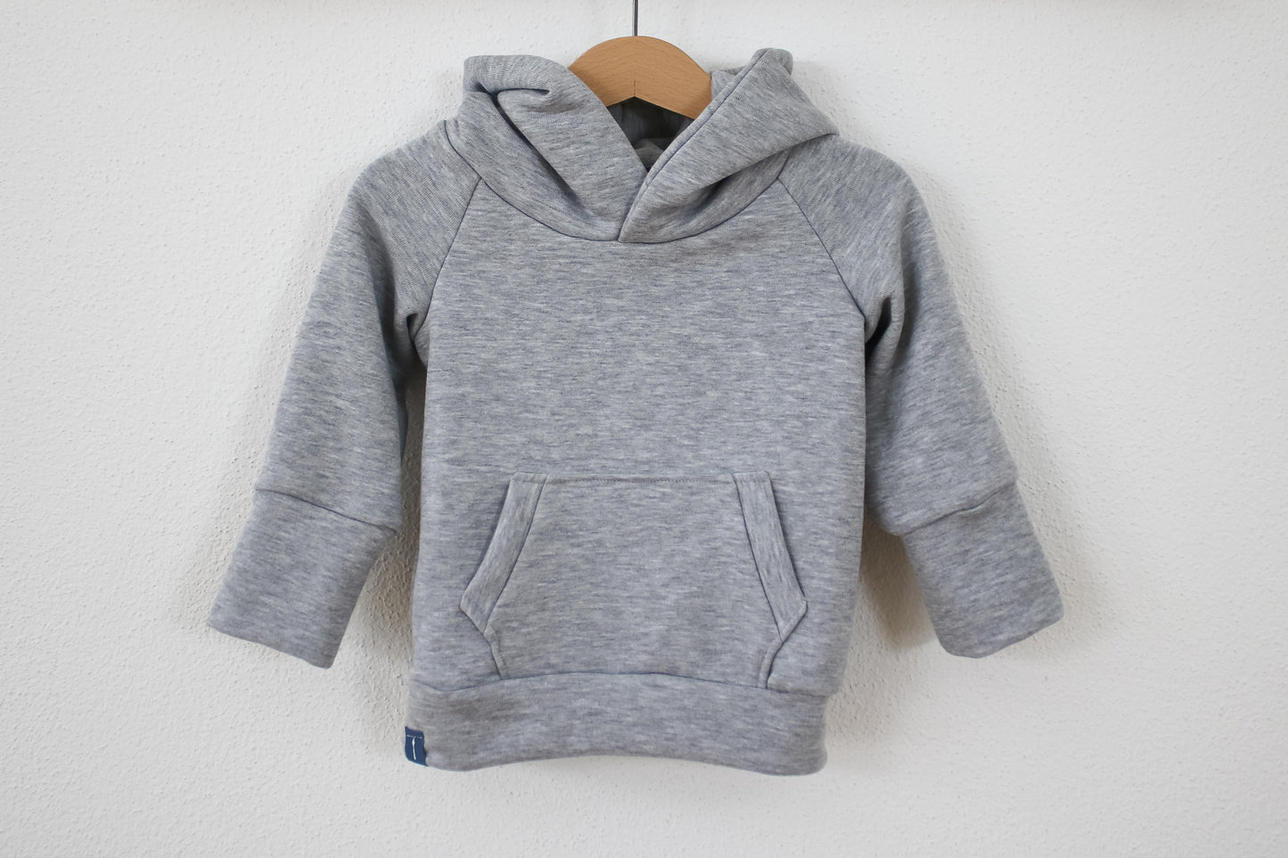Kuschelsweat Hoodie "Dusty Grey" (Hellgrau)