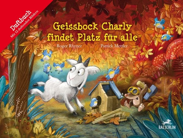Duftbuch "Geissbock Charly findet Platz für alle"