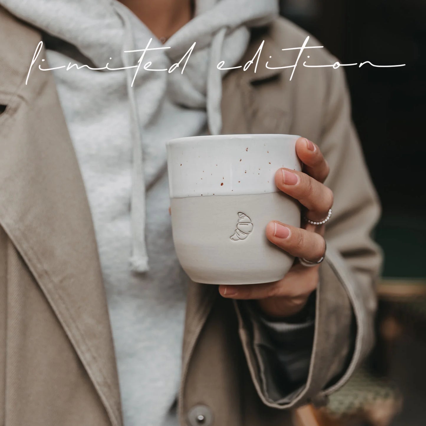 Eulenschnitt Becher "Croissant" (limited edition)