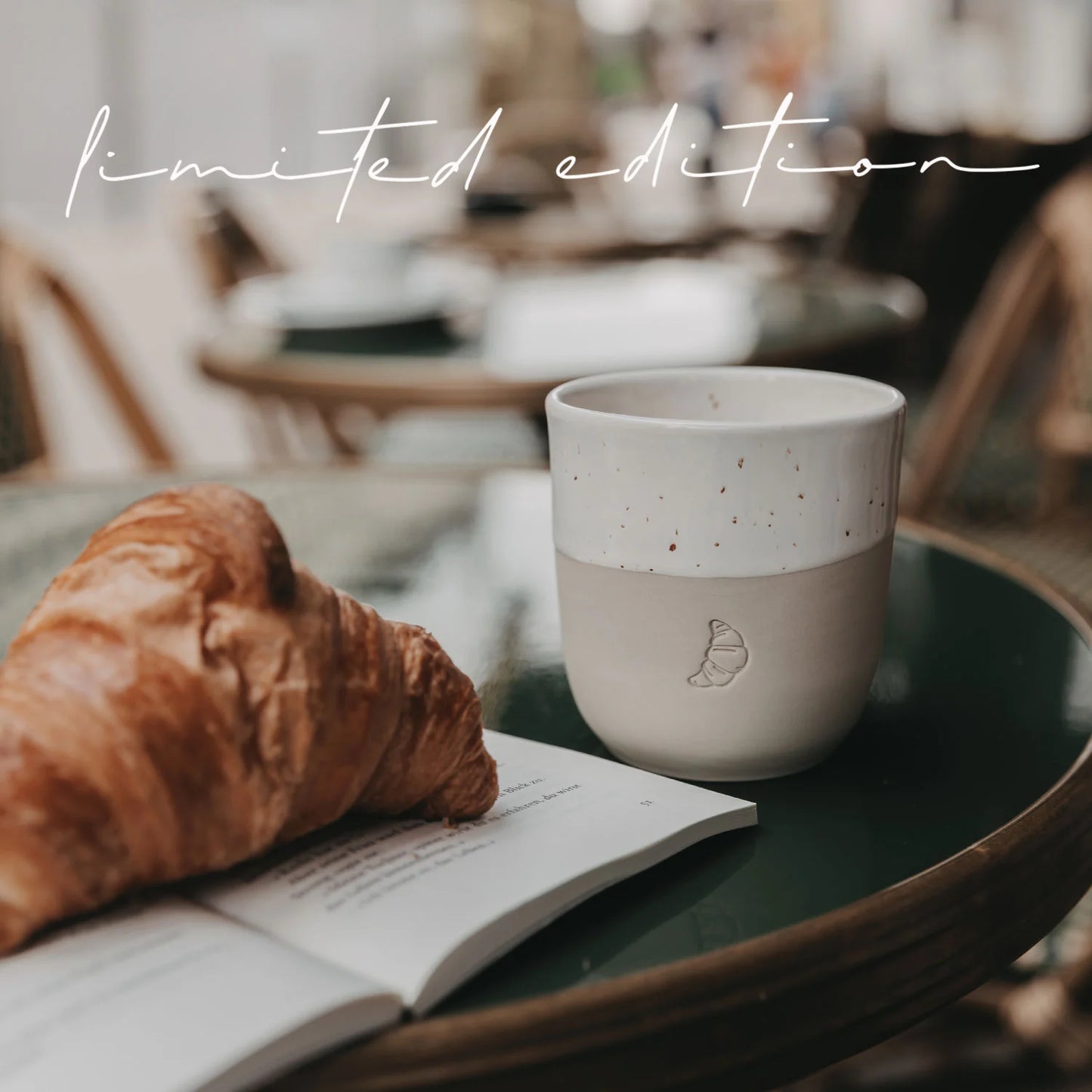 Eulenschnitt Becher "Croissant" (limited edition)