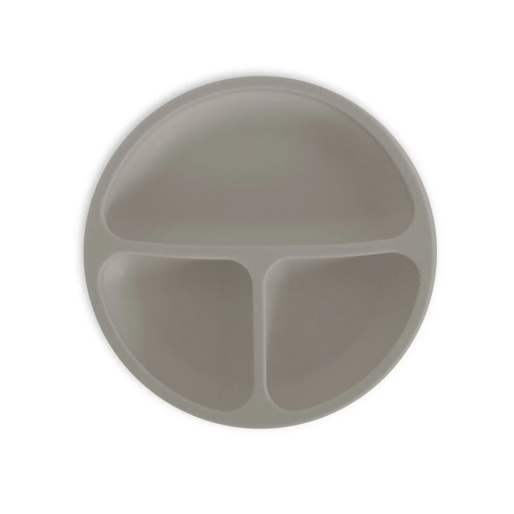 Dreiteiliger Kinderteller "Luca" (Hint of Mint/Mystic Lila/Cool Grey/Cosmic Latte)