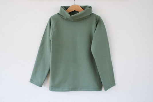 Rollkragen Sweater (Grün)