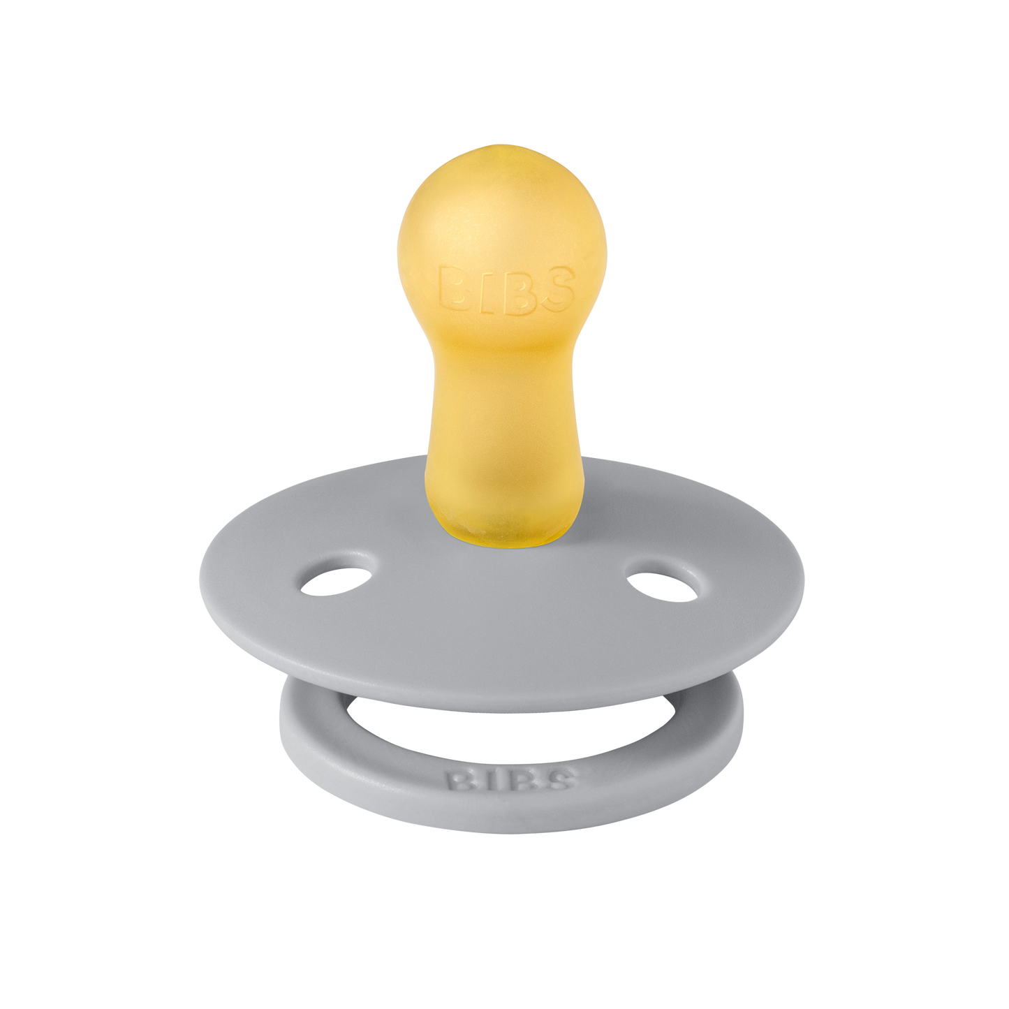 BIBS Schnuller 2 "Colour-Naturkautschuk" (Blush & Cloud) im Set