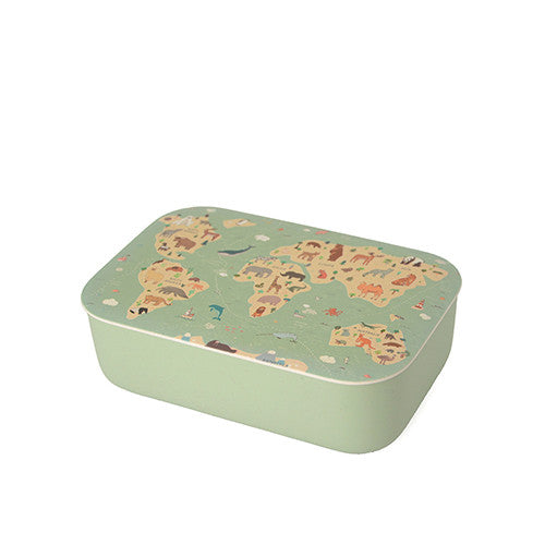 Lunchbox "Animalmap" von chic.mic