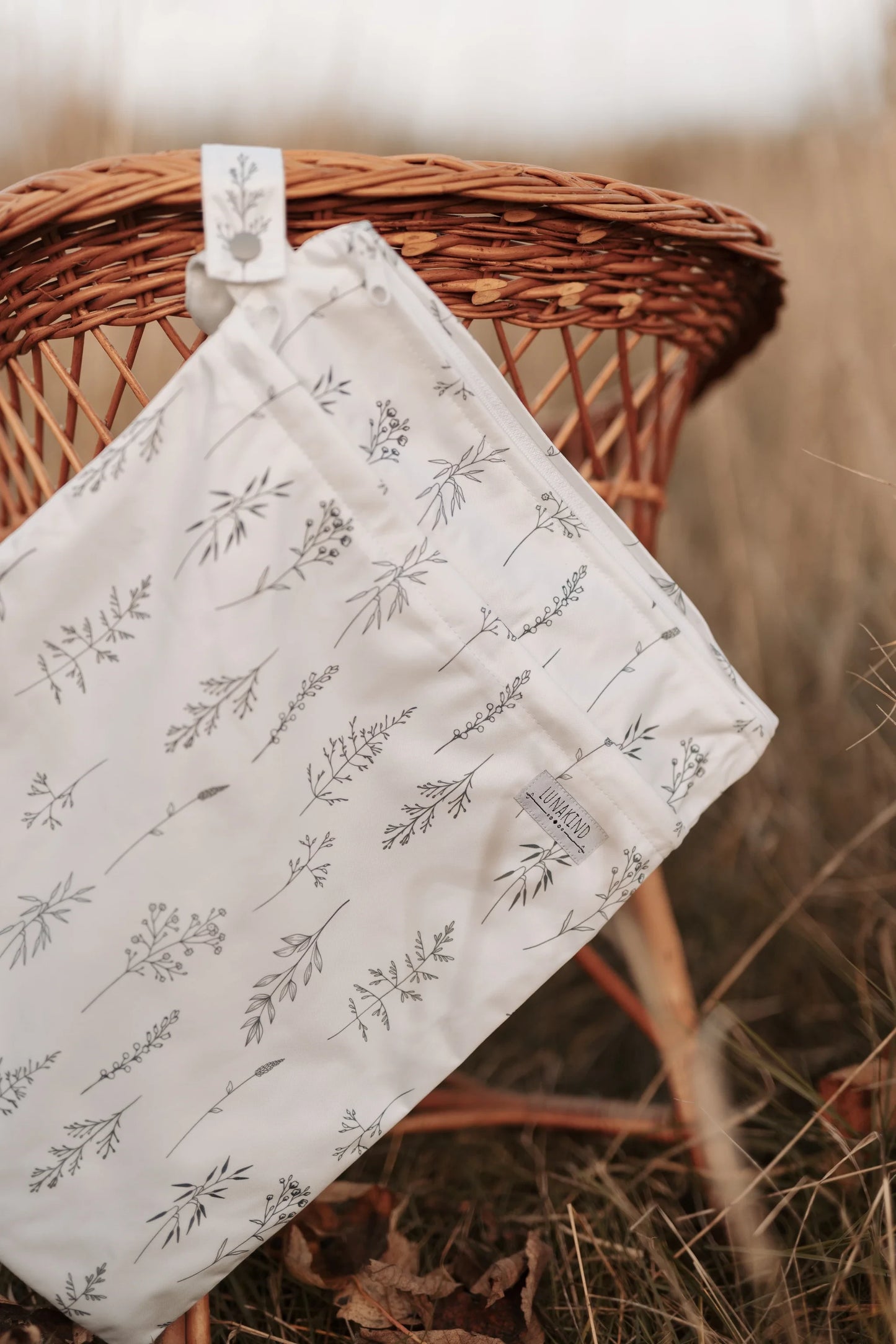 Wetbag "Boho Flowers" - wasserabweisend (nachhaltig schön)