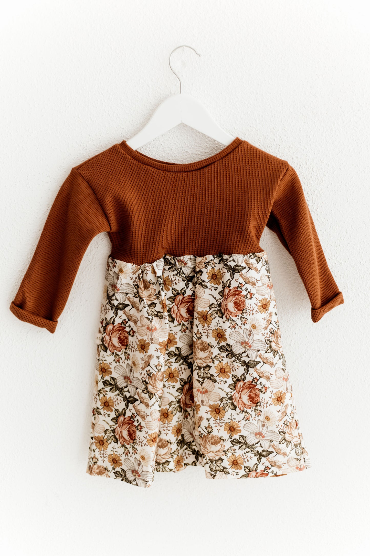 Kleid "Waffel" (Kupfer)