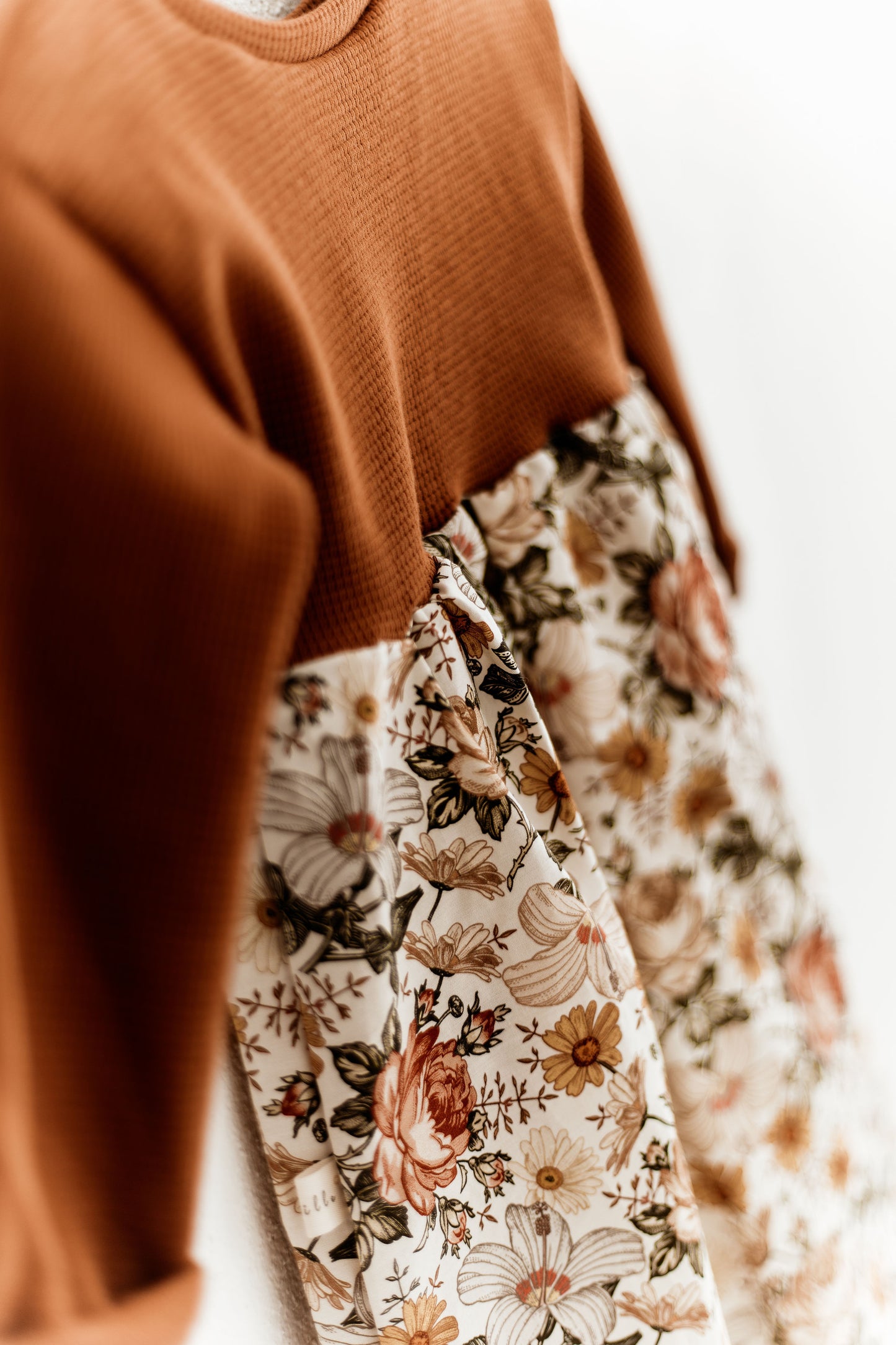 Kleid "Waffel" (Kupfer)