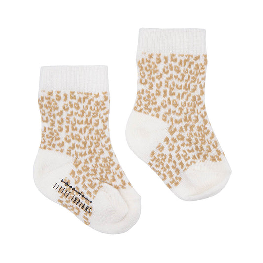 Baby Socken "Leopard" von Little Indians