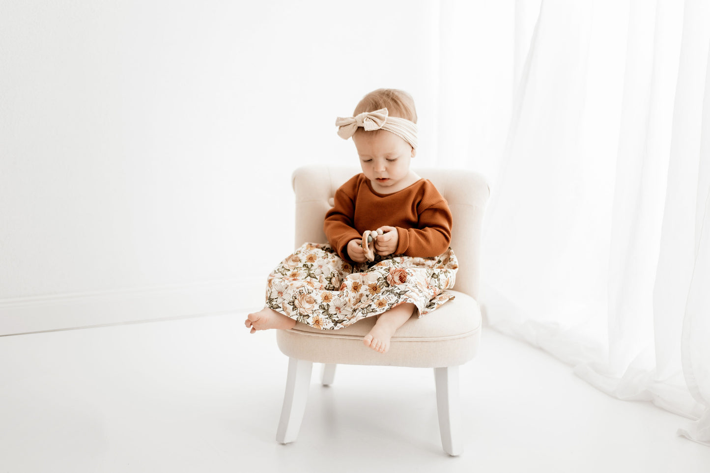 Kleid "Waffel" (Kupfer)