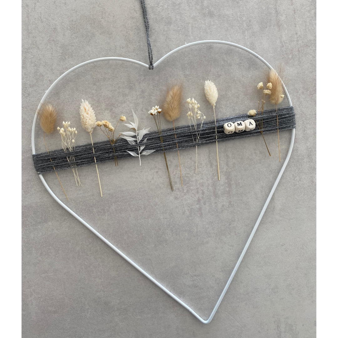 Trockenblumenkranz "Oma" – hej lille kidsshop Trockenblumenkranz "Oma" – hej lille kidsshop