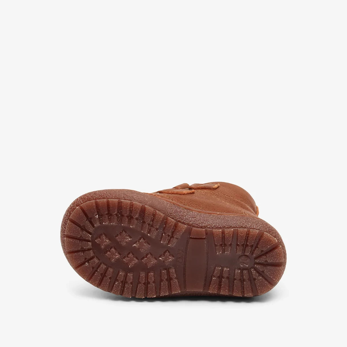 Bisgaard Kinder-Lederstiefel - gefüttert "Storm" (Brown)