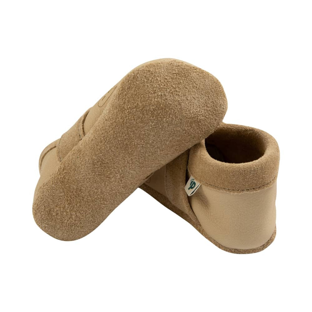 Baby & Kinder Krabbelschuhe "Africa" (Walnuss)