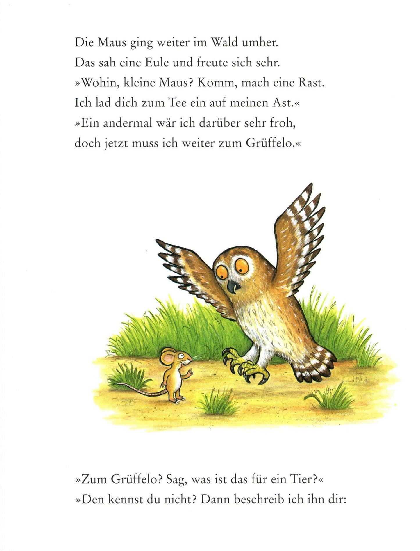 Kinderbuch "Der Grüffelo"