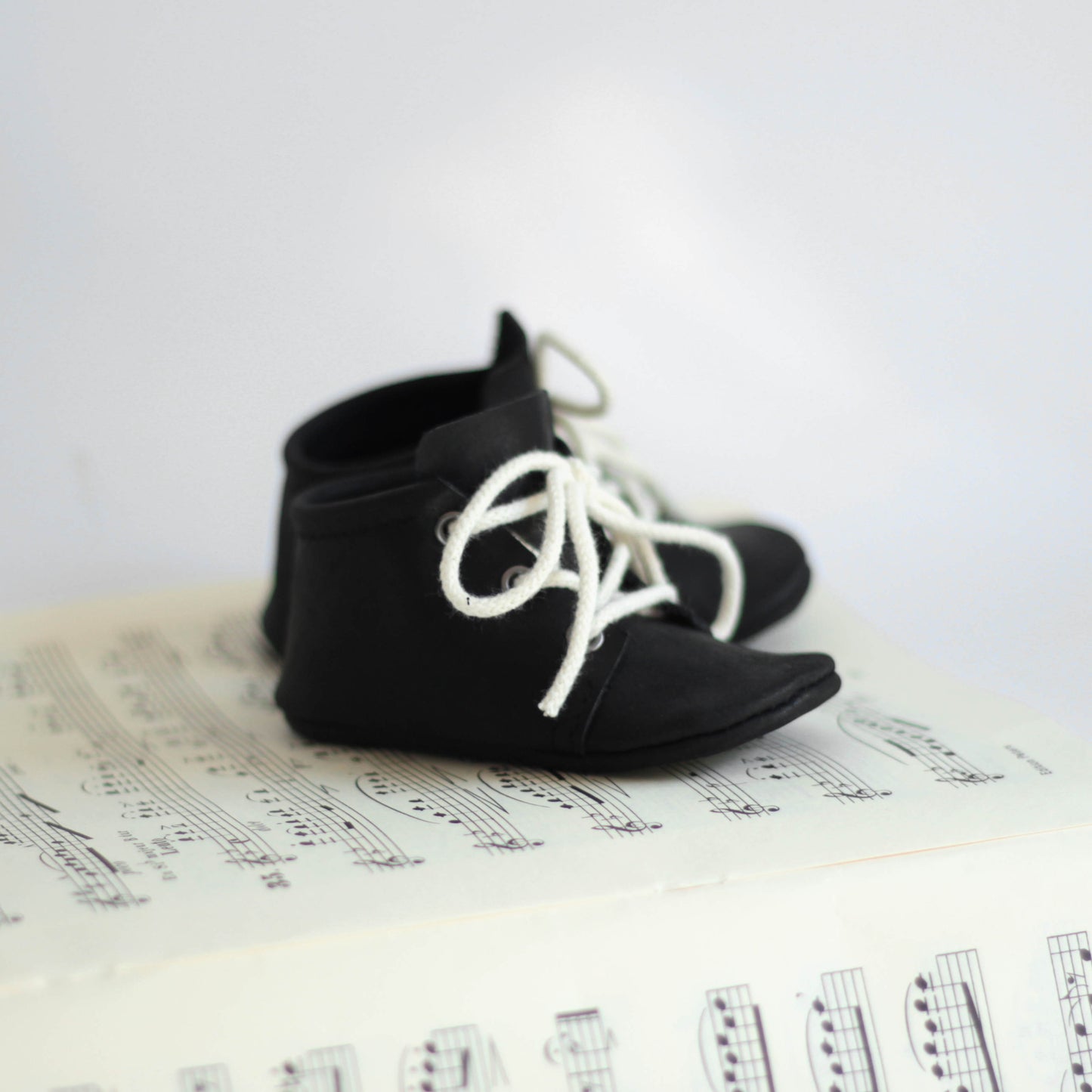 Leder Schnürschuh (Anthrazit)